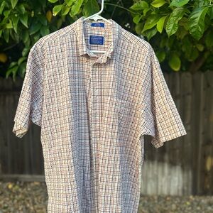 Pendleton Men's Plaid Shirt - Blue and Brown